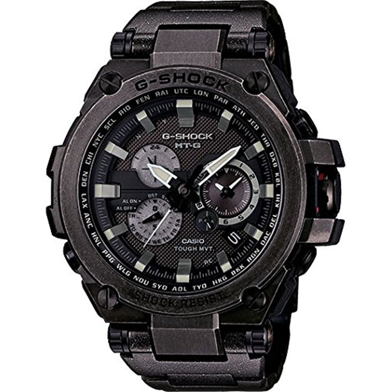 Casio MTGS1000V-1A Mens Black Dial Analog Quartz Watch