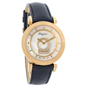 Salvatore Ferragamo Minuetto Series Ladies Diamond Quartz Watch FQ4060013
