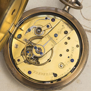 FREDERIK JURGENSEN - DOUBLE WHEEL DUPLEX REPEATER Repeating Antique Pocket Watch