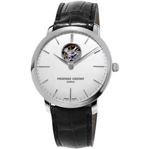 FREDERIQUE CONSTANT MEN'S SLIMLINE 40MM STEEL CASE AUTOMATIC WATCH FC-312S4S6