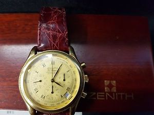 ZENITH EL PRIMERO GOLD 18k COMPLETO