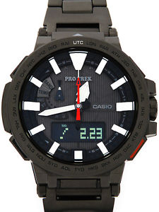 Auth CASIO Protrek Manaslu PRX-8000YT-1JF Solar Quartz Titanium Men's watch