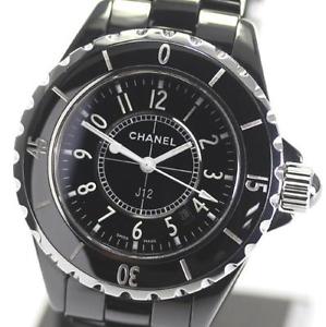 Used[B] Watch Women CHANEL Chanel J12 H0682 Quartz black ceramic C0J