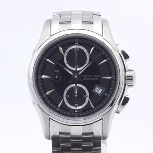 Auth HAMILTON Jazz Master Automatic Chronograph H32616133 Men's Automatic 153138