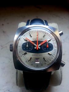 Breitling Chronomatic cal. 11, Diabolik vintage oversize iconic chronograph, TOP
