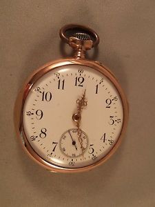 ANTIQUE **14KT YELLOW GOLD** REPEATER SWISS MADE POCKET WATCH