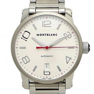 MONT BLANC Time Walker Automatic Men's Pre-owned Free Shipping #w309