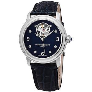 FREDERIQUE CONSTANT WOMEN'S 34MM STEEL CASE AUTOMATIC WATCH FC-310HBAND2P6