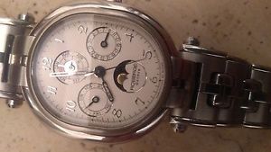 A very nice roberge andromede 2 moonphase automatic wrist watch
