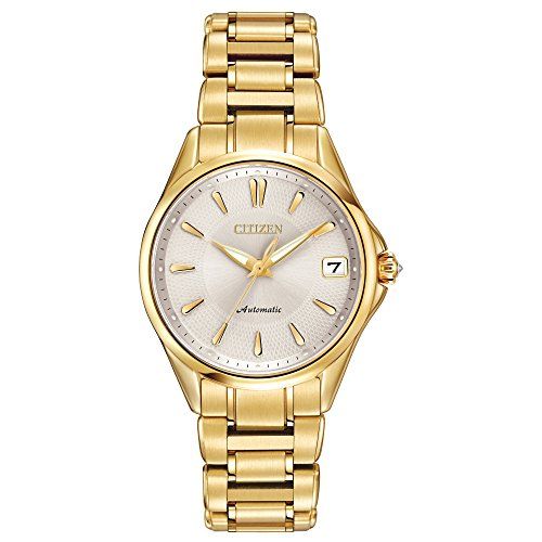 Citizen Women's PA0002-59A Grand Classic Analog Display Automatic Self Wind Gold