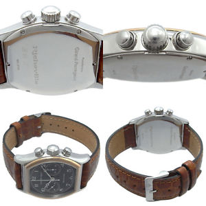 F / S Pre-owned Girard-Perregaux Rishubiru Chronograph Manual Winding PG / SS
