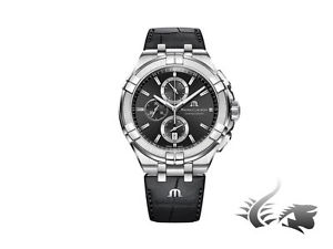 Maurice Lacroix Aikon  Chronograph Quartz watch, 44mm, Rubber strap