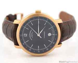 Muhle Glashutte Chronometer Automatic 18k Rose Gold Watch m1 34 25