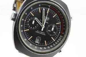 Vintage HEUER MONTREAL Black Ref.110.503 N (70er Jahre)
