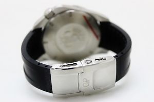 F / S Pre-owned GIRARD PERREGAUX Sea Hawk 2 Professional 1000 SS Rubber Belt