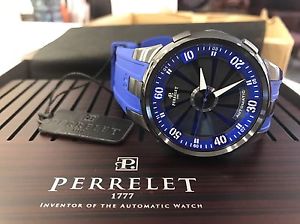 Perrelet Turbine Racing XL Blue Watch A1051/8. STUNNING !!