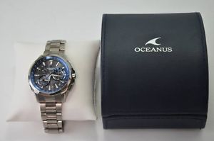 NEW Casio OCEANUS OCW-G1000-1AJF GPS Hybrid Radio Wave Solar Men's Watch