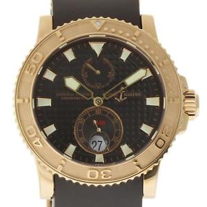 Ulysse Nardin New Maxi Marine Diver Gold 266-33-3A/925 Box/Papers/Warranty #UN7