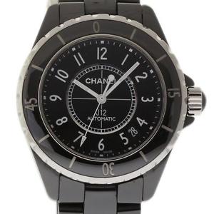 Chanel J12 Unisex H0685 38mm Black Ceramic Black Automatic 2YrWarranty #1472
