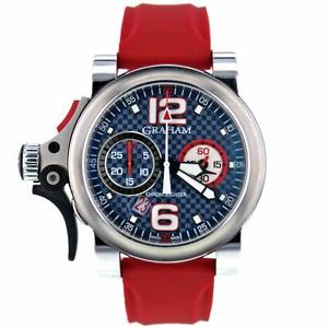 Graham Chronofighter Trigger 2TRAS.T01A.L90B 47mm Stainless Steel Men's