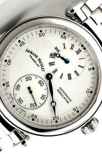 Armand Nicolet Tramelan Arc Royal Regulator Watch 9427A-AG-M9420 image 1