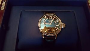 Krieger Watch Gigantium 43mm K7007 w/ Display Case Signature Series Tuxedo Black