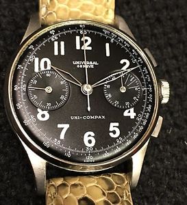 Vintage Universal Geneve Compax 