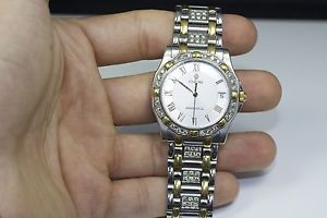 18k Gold Concord Saratoga Watch 
