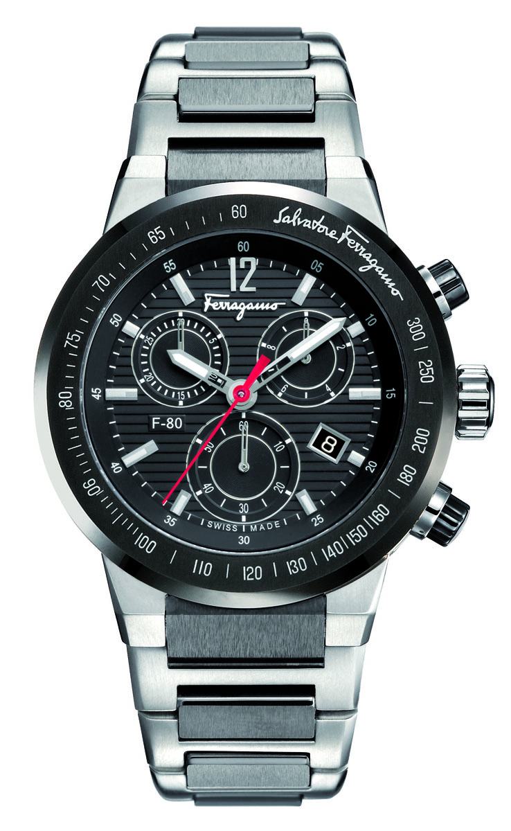 Ferragamo F55030014 Men's Swiss-Quartz Watch with Titanium C image 1