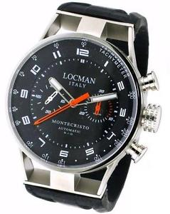 Locman Montecristo Crono Autom. réf.0514V04-00BKOSIK Garantie 2anni Nouveau/