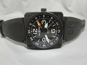 Bell & Ross BR01-93 Carbon GMT With Box & Papers