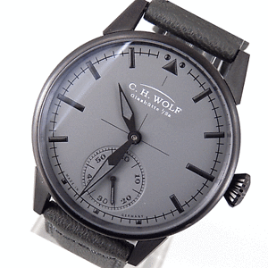 Glashütte i/Sa C. H. Loup "Pilot Grey", 45 mm