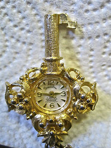 Vintage Ornate wind up pendant watch by Princeton, 17 Jewels Swiss made