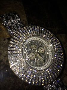 Amazing! DON&CO mens 22+ carat diamond watch