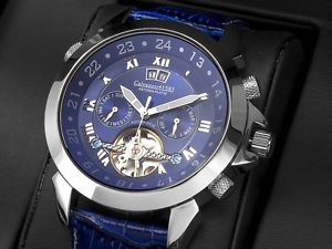 Calvaneo Astonia "PACIFIC PLATINE" Magnifique PLATINé Automatique Complication