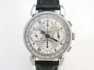 CHRONOSWISS KLASSIK CHRONOGRAPHE, REF, CH7403, COMPLET AVEC BOÎTE & PAPIERS