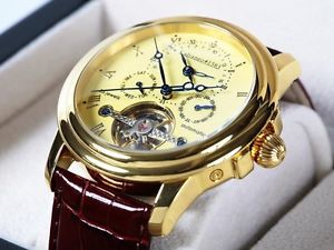 Calvaneo Unique EVIDENCE Doré Dualtime De luxe Complication haute brillance