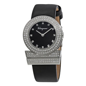 Ferragamo Gancino Black Dial Dia