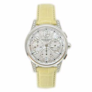 Wyler Vetta Espacitè orologio donna cronografo con diamanti montrè  watch
