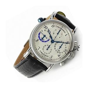 CHRONOSWISS MONTRE TORA CHRONOGRAPHE DUAL TEMPS GMT CH-7423