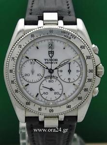 Tudor Monarch 15900 Chronograph Date 36mm Stainless Steel Men's Watch