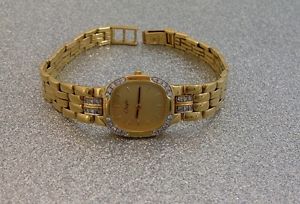 WERT 4.800,- - hochwertige Brillant Damenarmbanduhr - 0,50 ct -diamond watch