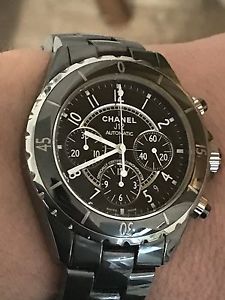 chanel j12 41mm chronograph ceramica