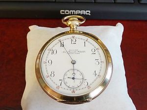 Antique Non-Magnetic Watch Co. G.F. Double Half Hunter Size 16s 15J Pocket Watch