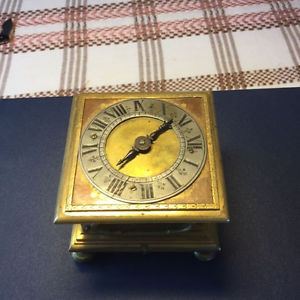 very old tabel watch with verge fusee