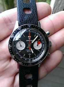 VINTAGE CROTON CHRONOMASTER AVIATOR SEA DIVER CHRONOGRAPH LANDERON 248