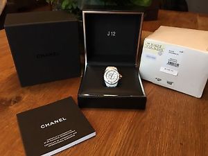 Chanel Ceramic J12 Diamond Watch