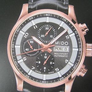 MIDO MULTIFORT MEN'S WATCH AUTOMATIC SAPPHIRE LEA SPORTS SWISS M0056143606252