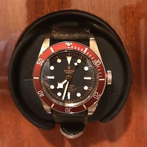 Tudor 79220R Heritage Black Bay Red Box & Papers 2013 Stainless Steel