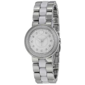 MOVADO WOMEN'S STEEL BRACELET & CASE SWISS QUARTZ ANALOG WATCH 0606931